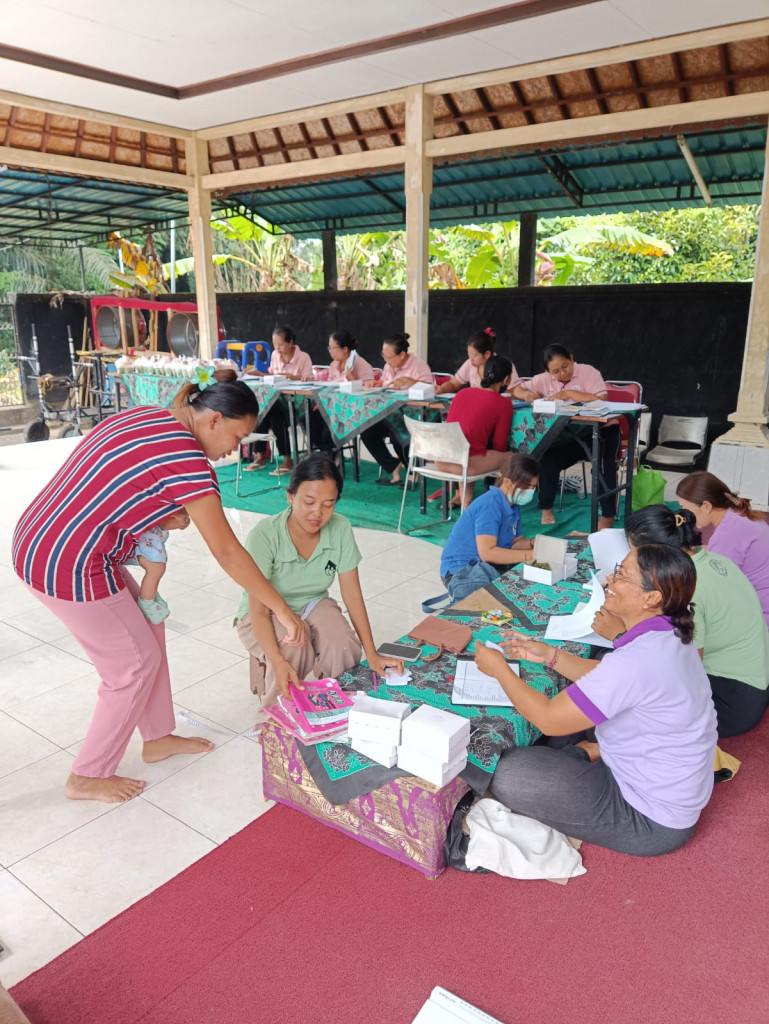 Pelaksanaan Posyandu Balita Banjar Tauman - 10 April 2025